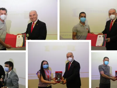 Our Plaque Presentation Ceremony to Our Employees Who Have Completed 15, 20, 25 Years in our Company
