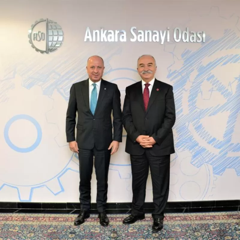Ankara Sanayi Odası Yönetim Kurulu Başkanına Ziyaret