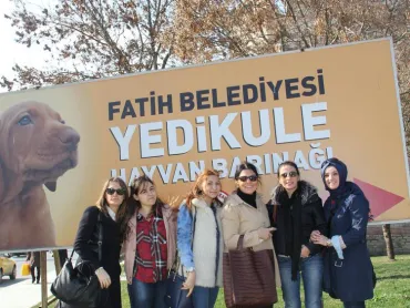 We Attended on Sunday, 9th February, the 5th Traditional Love Day Charity Bazaar of the Yedikule Animal Shelter