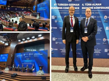 4. TÜRK-ALMAN Ekonomi Konferansına Katılım Sağladık.