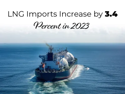 LNG Imports Increase by 3.4 Percent in 2023