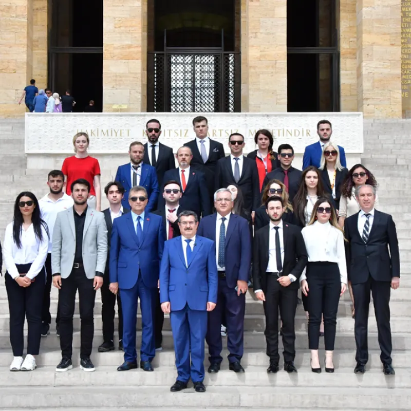 Anıtkabir Visit of Our Young Generation Leadership Development Committee