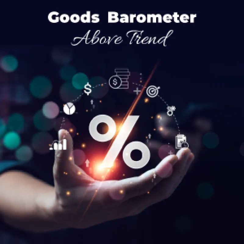 Goods Barometer Above Trend