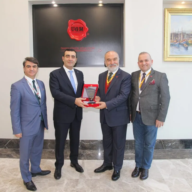 The president of the Turkish Plastics Industry Research and Development and Education Foundation (PAGEV) visited our company