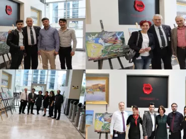 The Opening of the Painting Exhibition with the Theme of Happiness