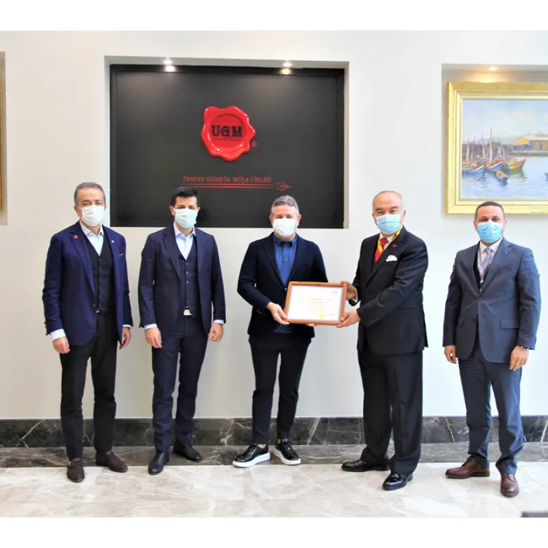 Our business partner Özyaşar Tel ve Galvanizleme San. A.Ş. received the 