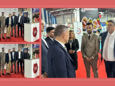 Mersin Chamber of Commerce Chairman of the Board of Directors, Mr.Sefa Çakır, visited our stand at Mersin Logistics and Transport Fair.