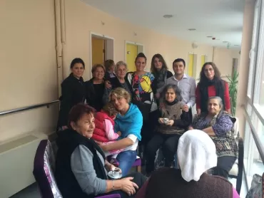 The second visit of the Semiha Şakir Nursinghome by the Ünsped the Woman’s Entrepreneur Association