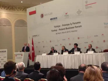 We attended in Turkey-PolandBusiness Forum 