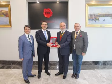 Türk Plastik Sanayicileri Araştırma Geliştirme ve Eğitim Vakfı (PAGEV) Başkanı Şirketimize Ziyarette Bulundu