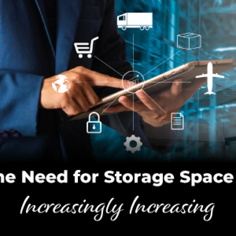 The Need for Storage Space is Increasingly Increasing