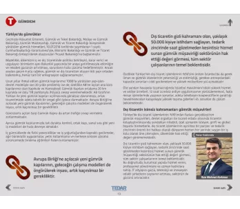 Our General Manager Rıza Mehmet KORKMAZ was featured in TEDAR, the Journal of the Supply Chain Manag...