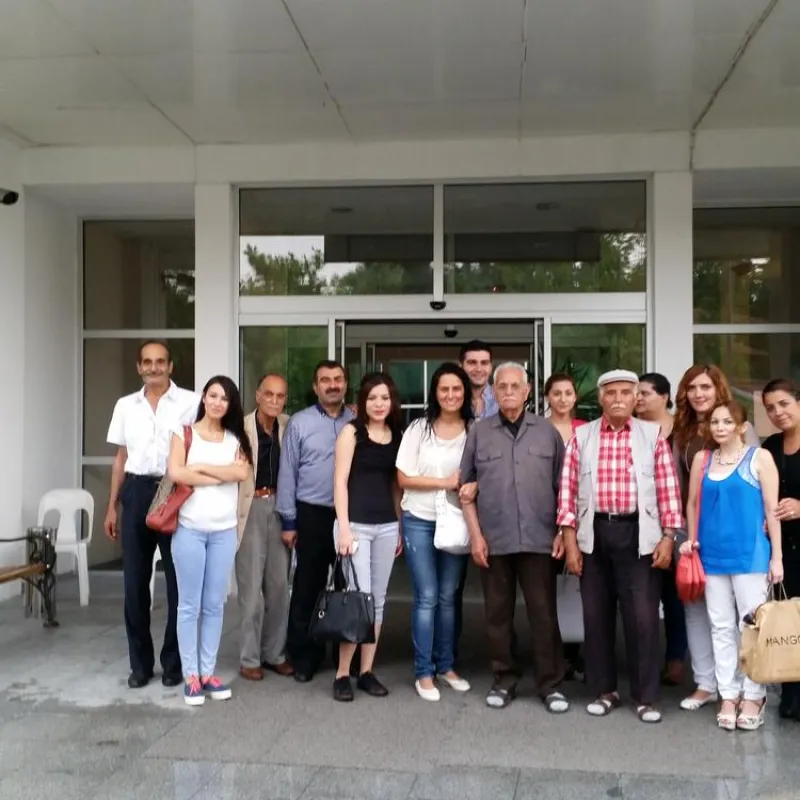 The visit of the Semiha Şakir Nursinghome by the Ünsped the Woman’s Entrepreneur Association 