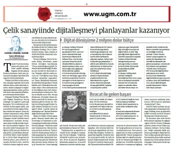 The Article of Our Company Consultant Sami Altınkaya Entitled "Those Who Plan to Digitize in the Ste...