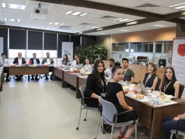 2018-2019 Yusuf Bulut ÖZTÜRK Met with Students Who Will Have Their Internship at Our Company in Their Education Period