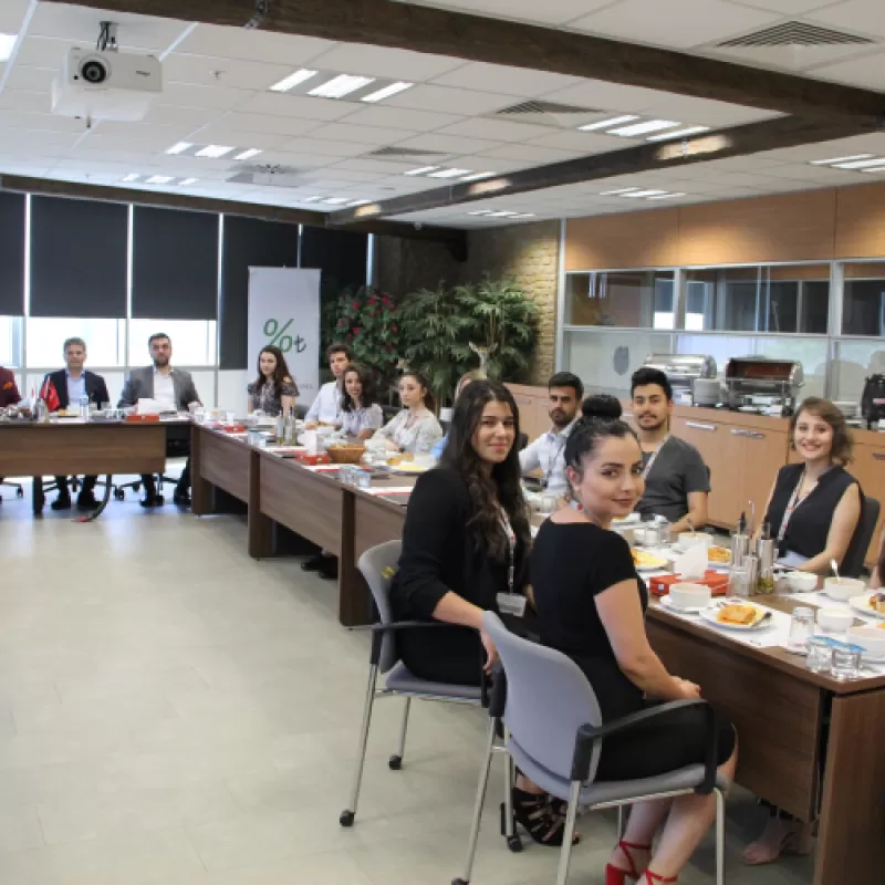 2018-2019 Yusuf Bulut ÖZTÜRK Met with Students Who Will Have Their Internship at Our Company in Their Education Period