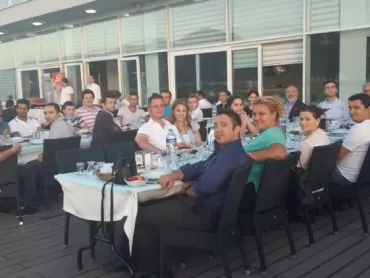 Our shareholder  Yusuf Bulut Öztürk  and the gemlik branch met at a Ramadan meal