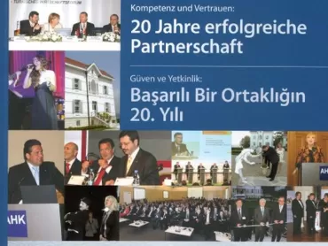 Alman-Türk Ticaret ve Sanayi Odası’nın 20. Yılı Özel Yayınında yer Aldık