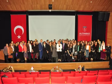 The Panel titled “Business People under the Woman Leadership”, the Common Activity dated March 7, 2018 of Ünsped Customs Brokerage, Woman Leadership Development Committee&Altınbaş University&Social Gender Equality and Woman Studies Research and Applicatio