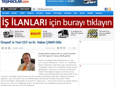 We have participated in the news portal of the TAŞIMACILAR.com   