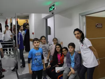 We Performed Our Project Named As "Patient Angels" at Private Avrupa Şafak Hospital