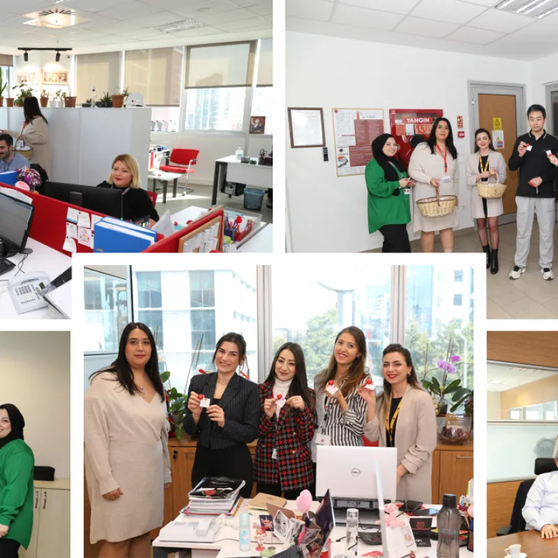 Our Employee Communication and Workplace Happiness Committee Celebrated Our Employees' Day of Love.