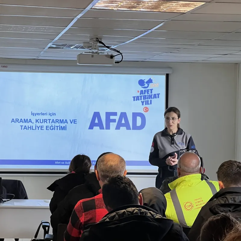 We would like to thank AFAD for the Basic Disaster Awareness Awareness Trainings.