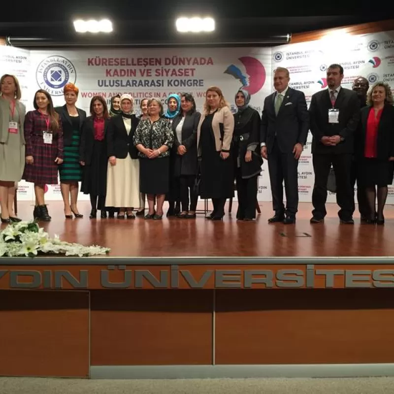 Ünsped WomanLeadershipDevelopment Committee Was in Conference Themed Woman and Politics on Globalizing World at Aydın University 