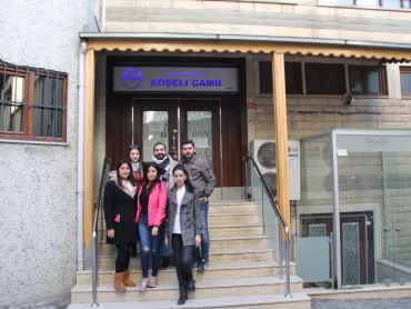 We Performed Our Project Named As "Magic Touch" at Köşeli Mosque in Zeytinburnu District.