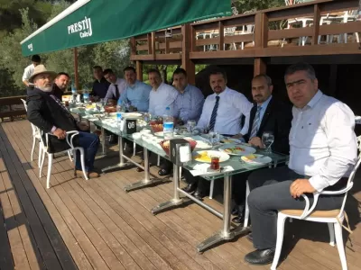 Our Share Holder Yusuf Bulut Öztürk andOur Managers Met on Adana Lake Bank