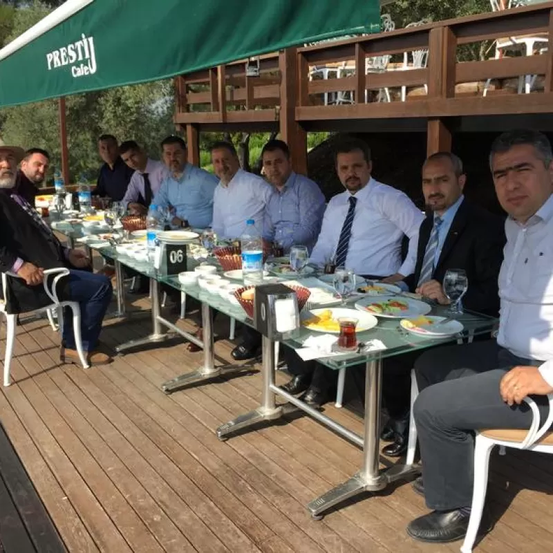 Our Share Holder Yusuf Bulut Öztürk andOur Managers Met on Adana Lake Bank