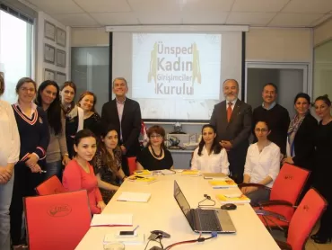 Our founder president Haluk ÜNDEĞER and the Ünsped Women’s Entrepreneur Association met...
