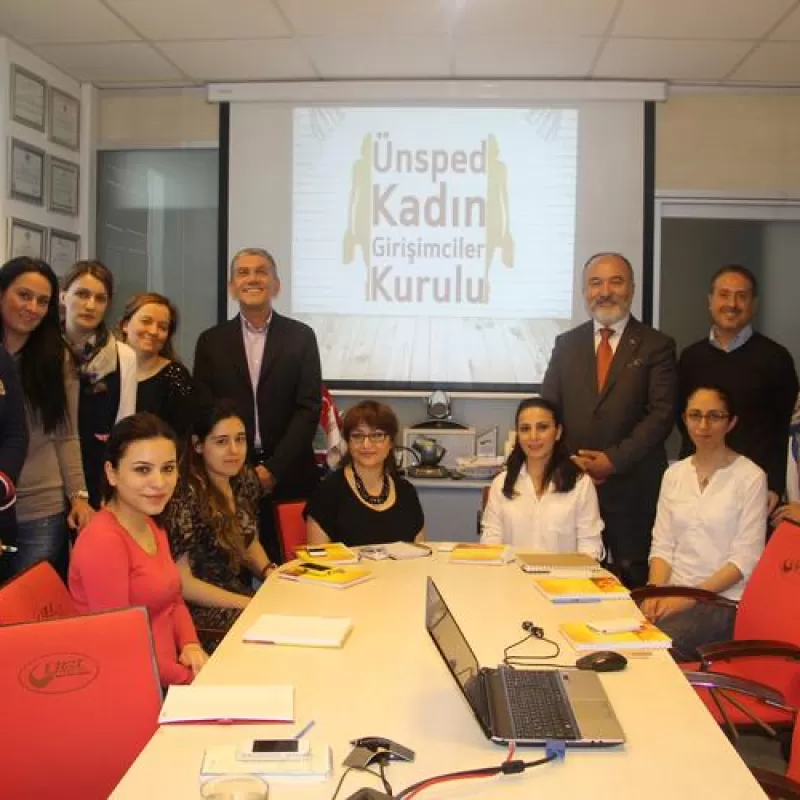 Our founder president Haluk ÜNDEĞER and the Ünsped Women’s Entrepreneur Association met...