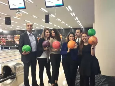 we have participated in Bowling Tournament of the Sweden Trade Center Association