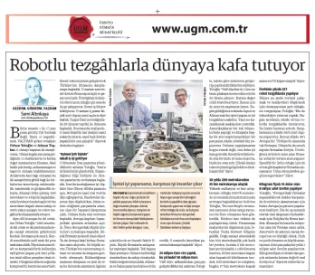 The article with the title of "Two crazy Turks of our industry are challenging the world with roboti...