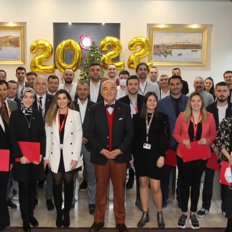 Our Company Partner, Yusuf Bulut ÖZTÜRK Presented Certificates of Appreciation to Our Employees for their Success and Performance
